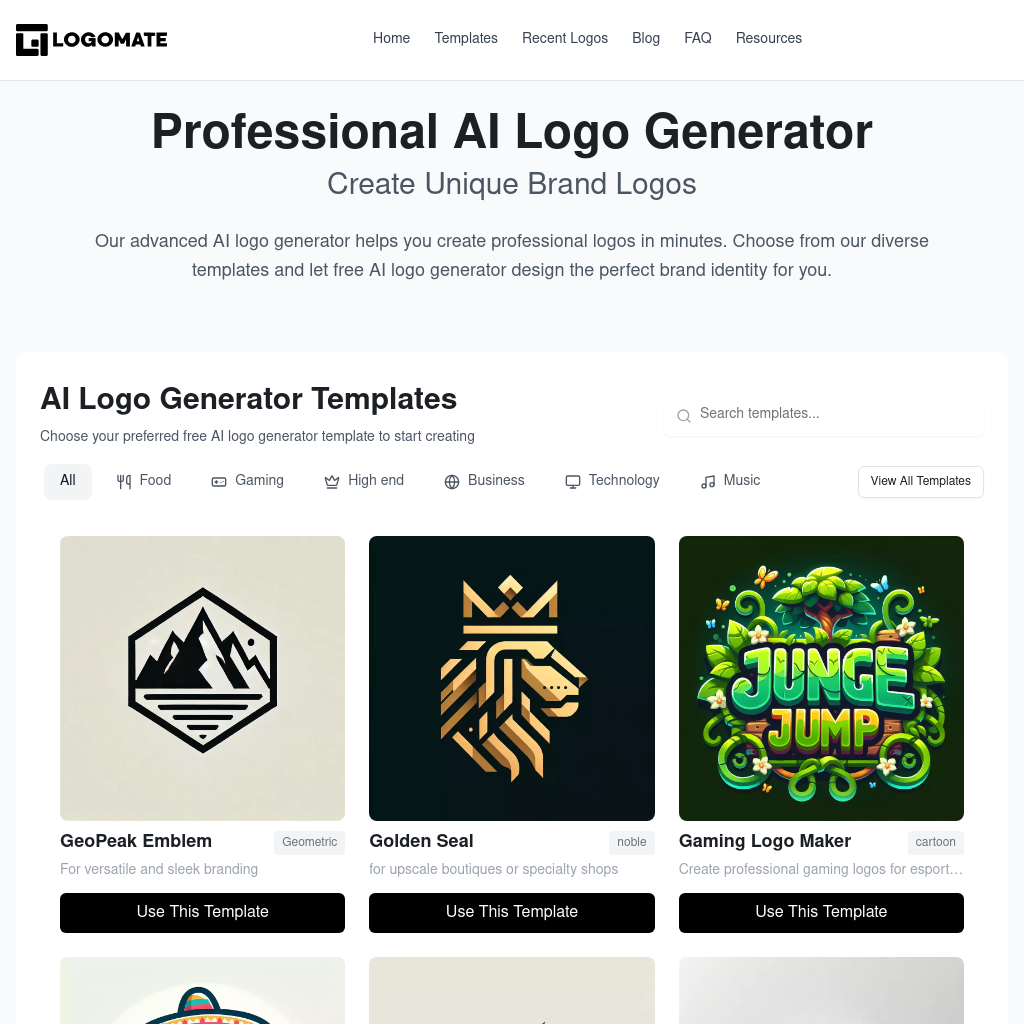 Create Professional Logos Online