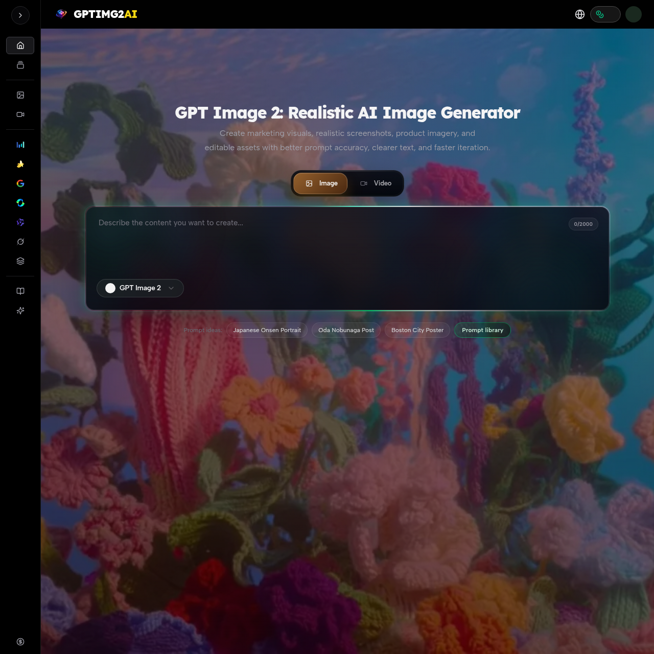 Free GPT Image Generator with GPT Image 2