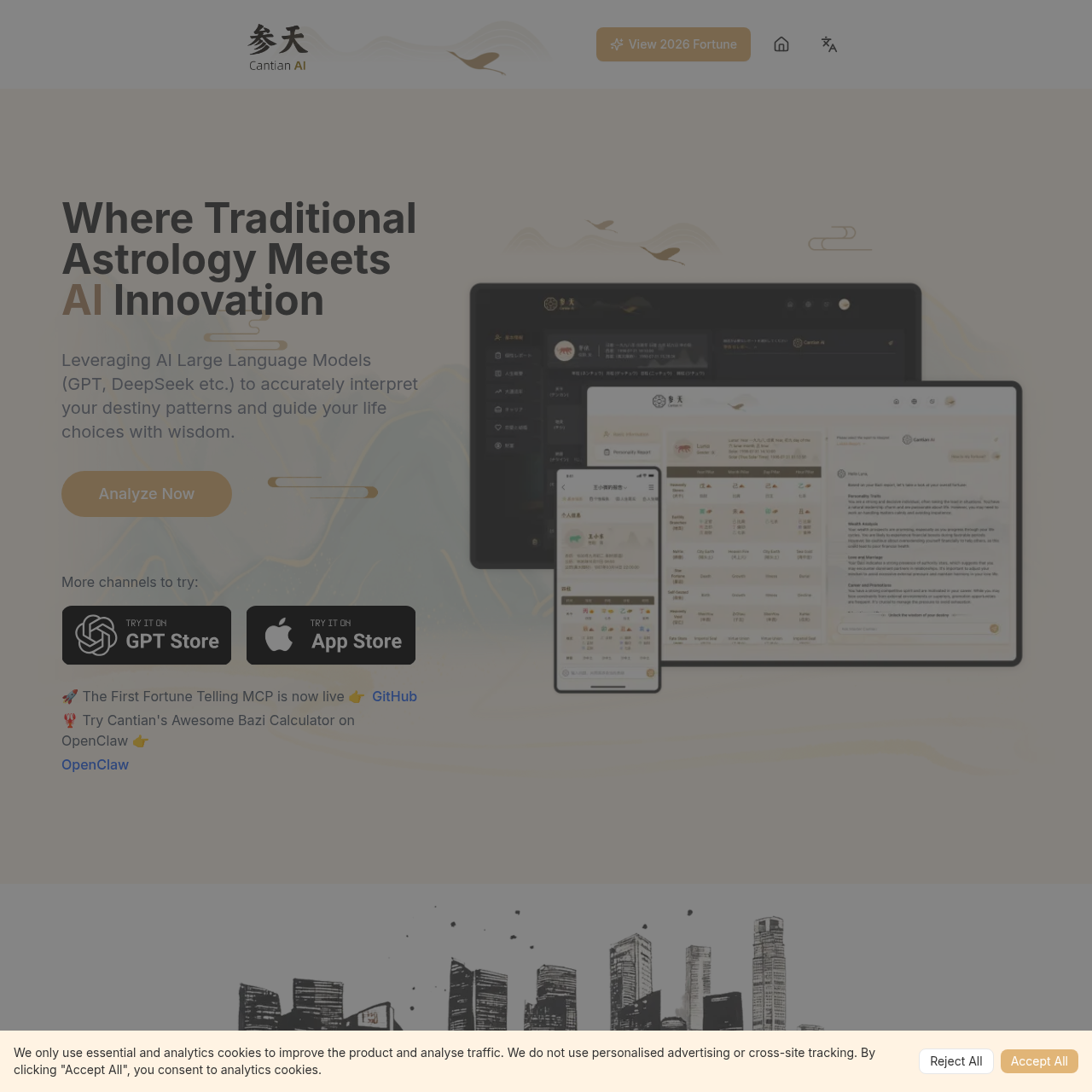 Free AI Astrology | AI Bazi | Bazi Calculator