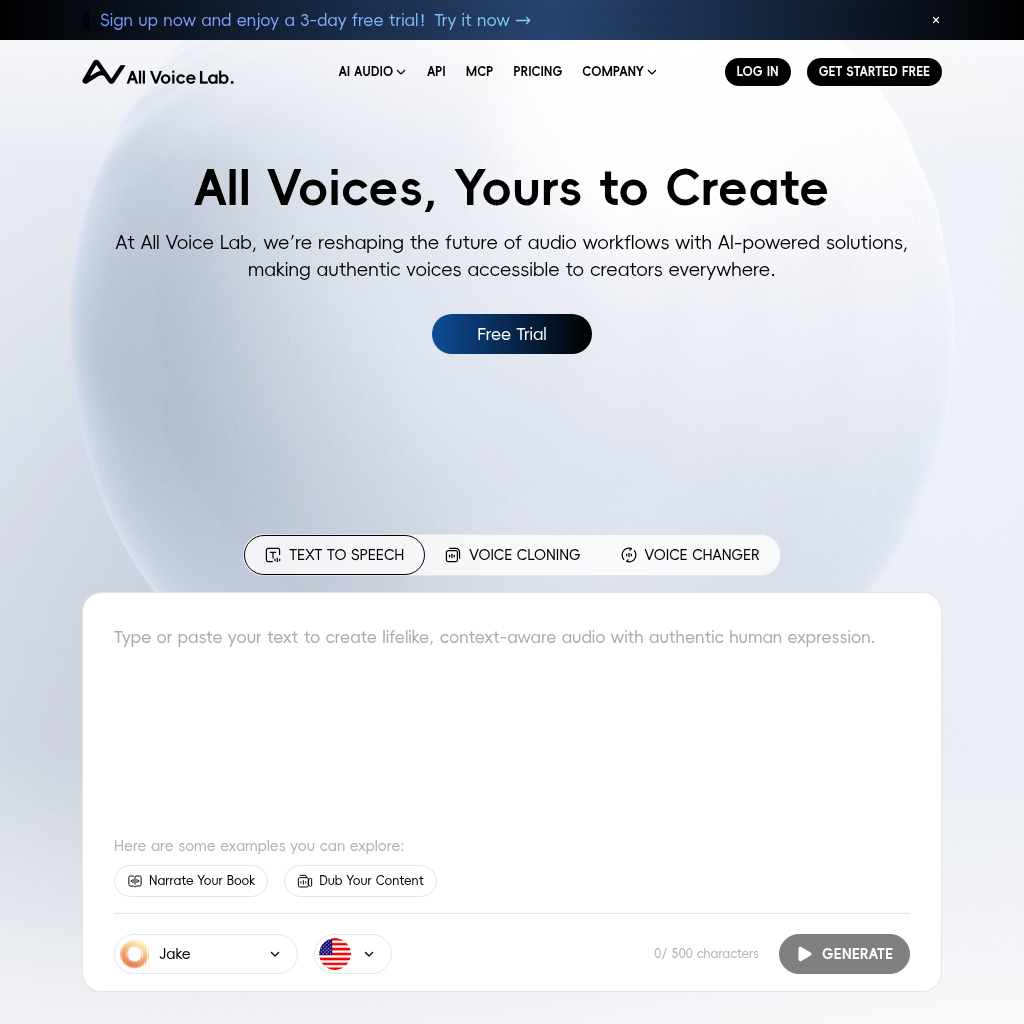 Transform, clone, and synthesize expressive voices