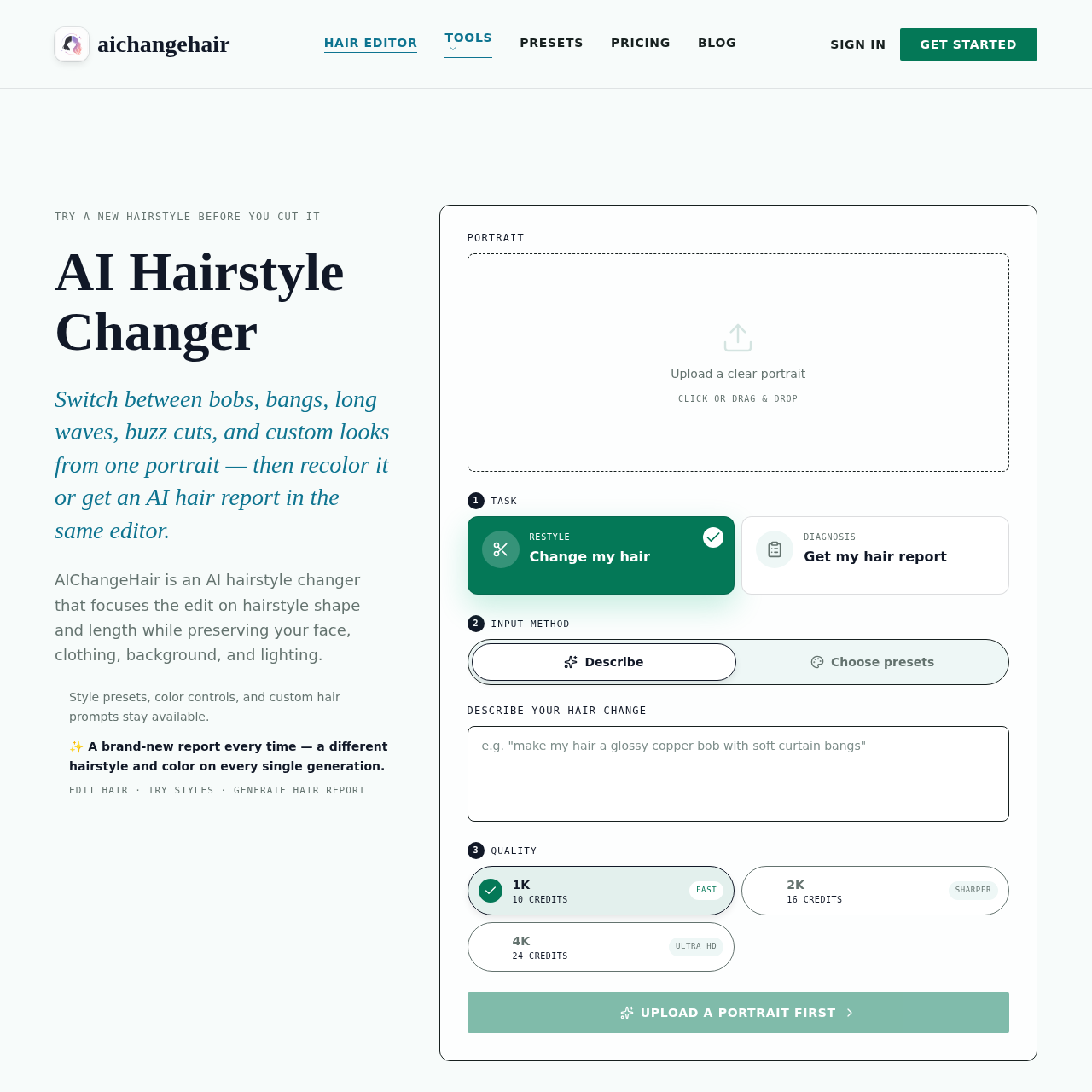 Try Hairstyles & Haircuts Online