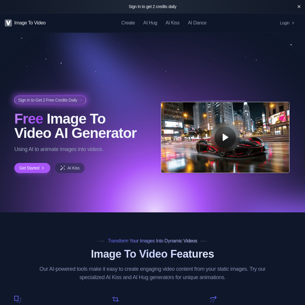 Image To Video: Free AI Image To Video Converter