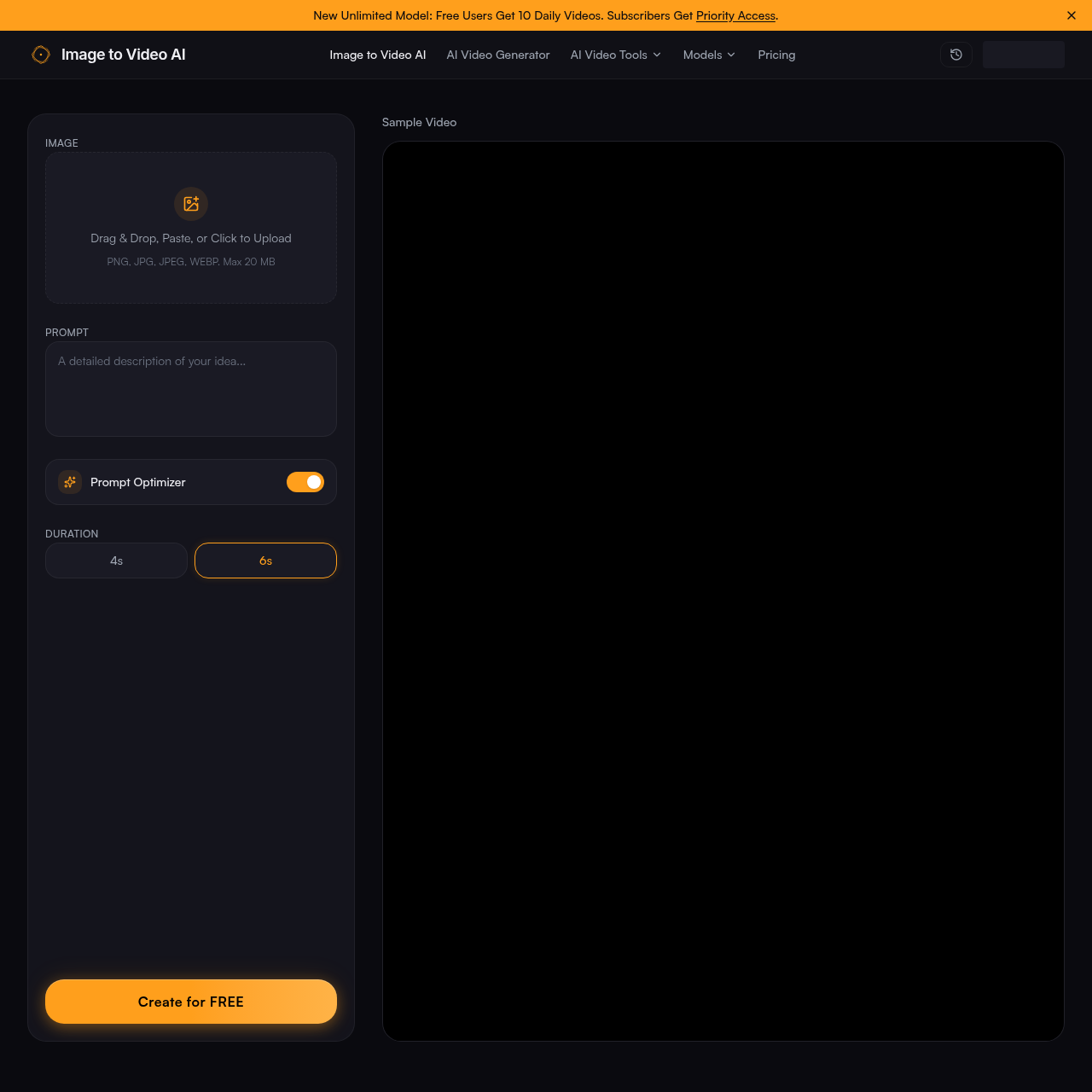 Image to Video AI by ImgToVideoAI | Free Online AI Video Generator