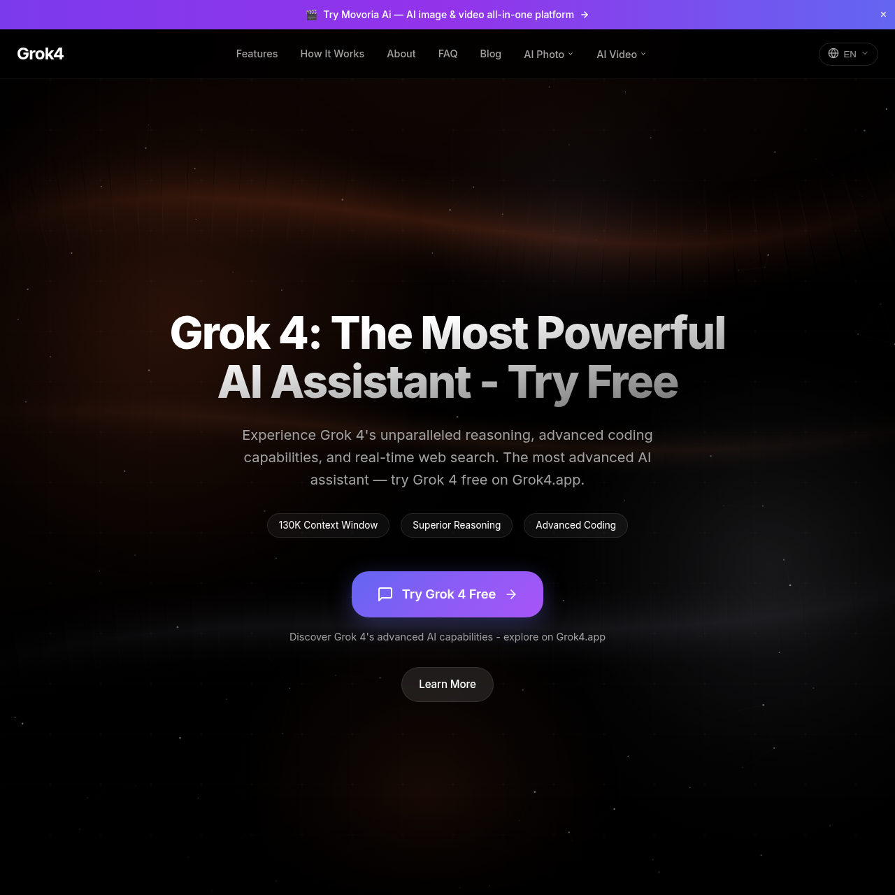 Next-generation AI assistant with advanced reasoning, coding, and real-time web search
