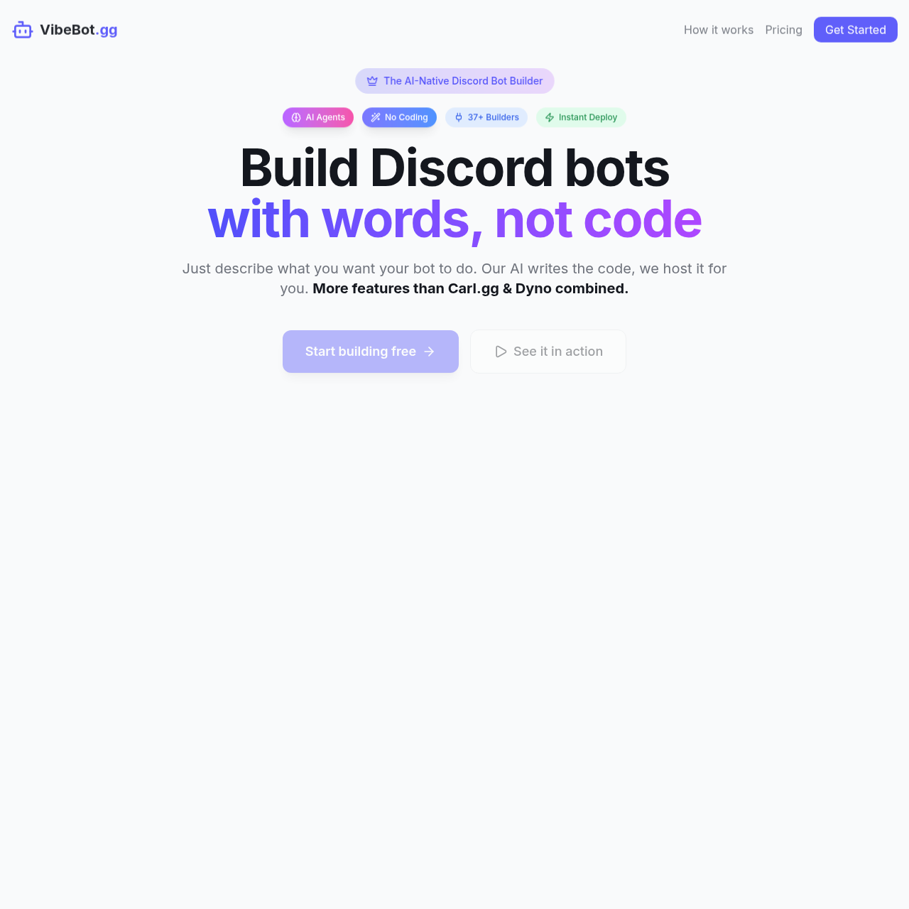 AI Discord Bot Maker | No Coding Required
