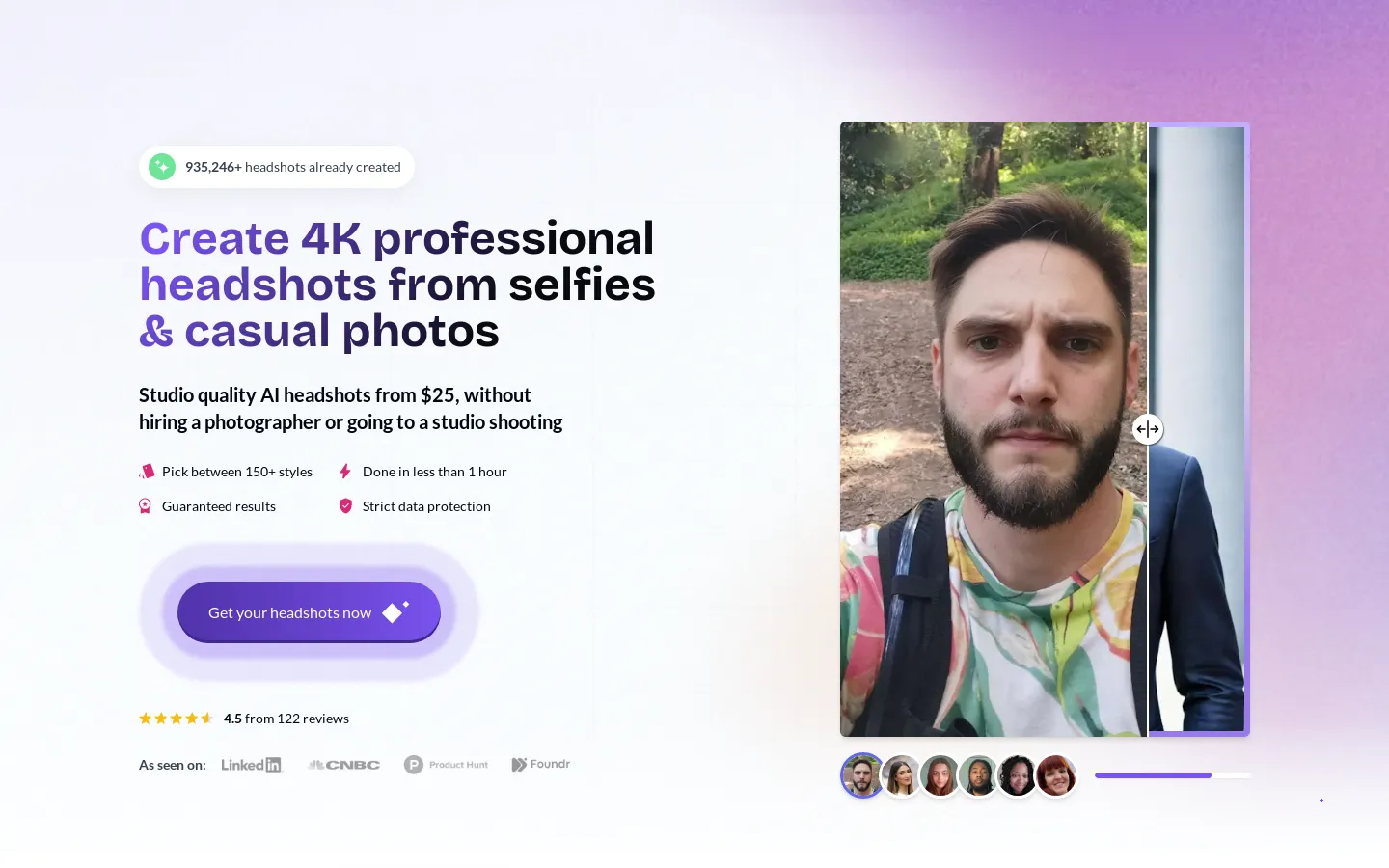 AI Headshots | AI Professional Headshots | BetterPic