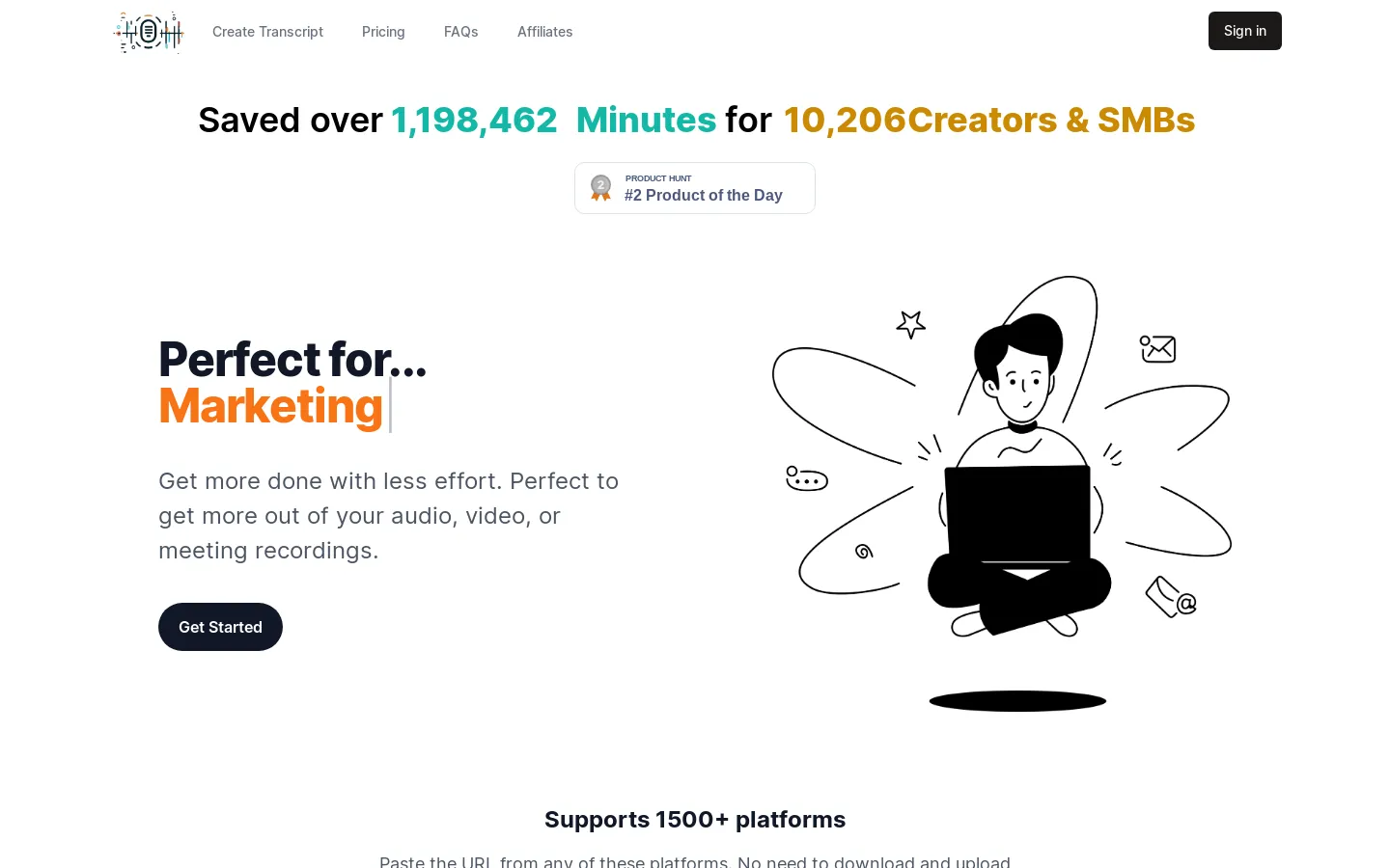 Transcribe Audio or Video with AI