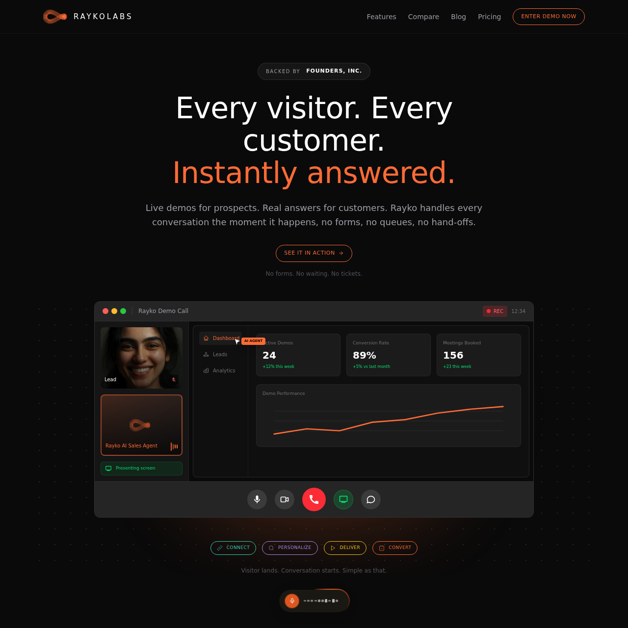 AI-Powered Demo & Support Agents