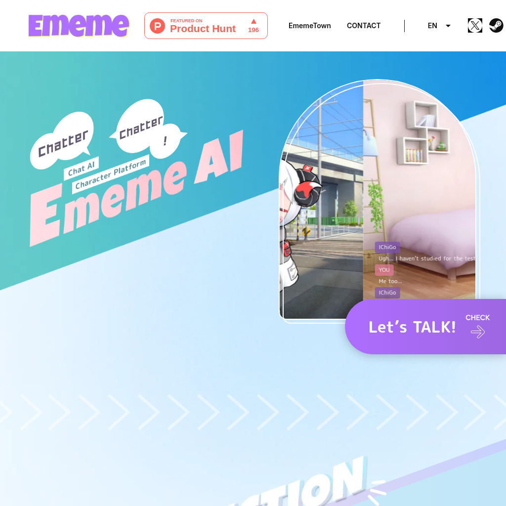 EmemeAI: Create & Export AI Characters