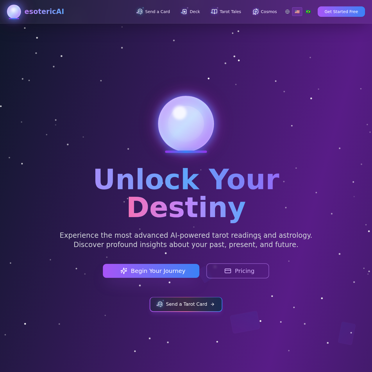 AI-Powered Tarot Readings and Astrology