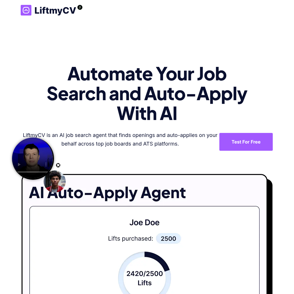LiftmyCV: AI Job Search & Auto-Apply