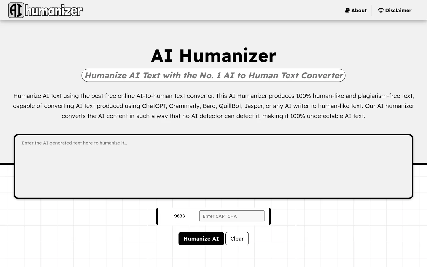 AI Humanizer - Humanize AI Text | Free AI to Human Text Converter