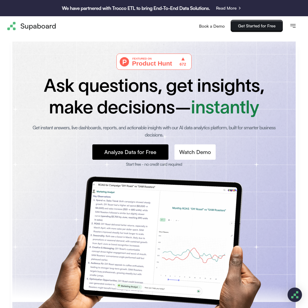 Supaboard - AI-Powered Business Intelligence
