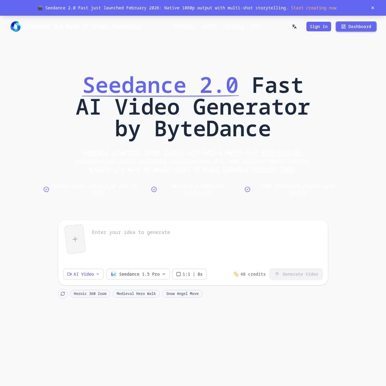 Multi-Shot Narrative with Native Audio