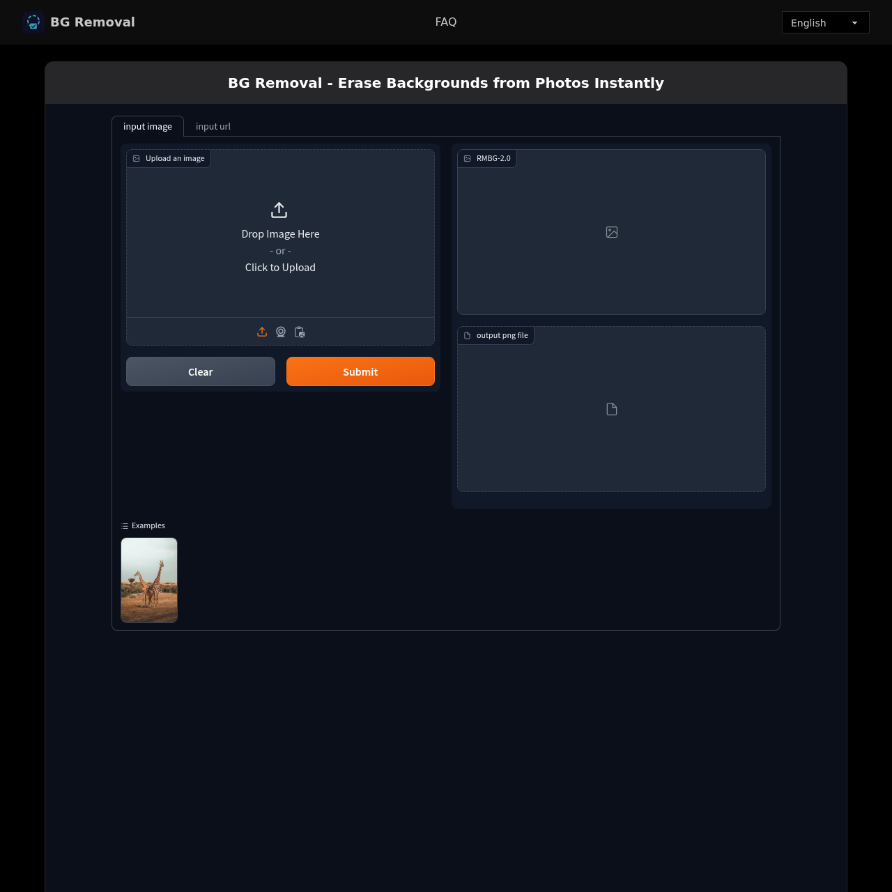 BG Removal Online - Free AI Background Remover Tool