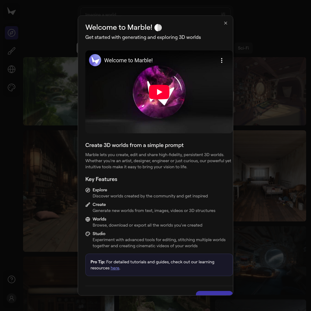 Marble by World Labs: Create & Explore AI-Generated 3D Worlds