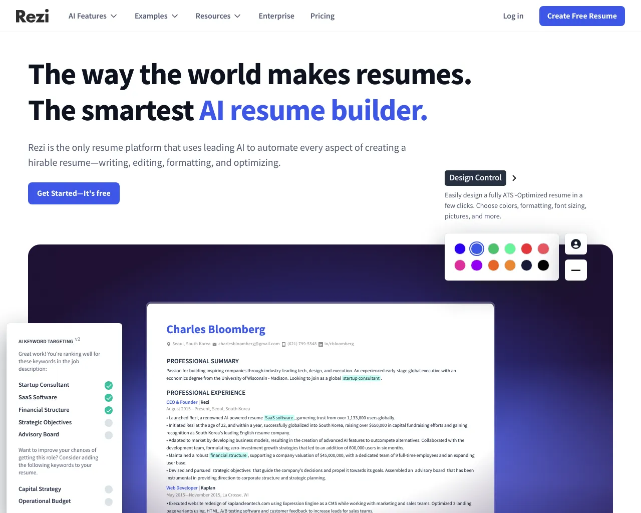The #1 AI Resume Builder – Forbes' Top Pick. Trusted by 4.3M